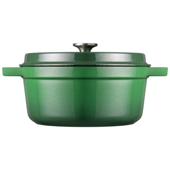 Кокот с крышкой Ø28см 5л зеленый