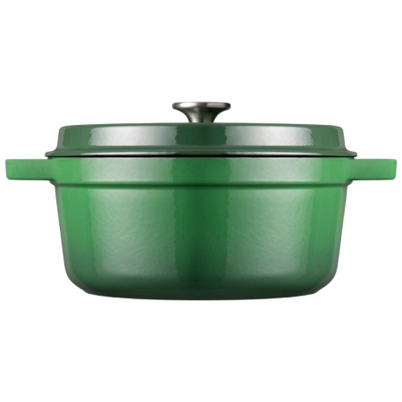 Кокот с крышкой Ø28см 5л зеленый
