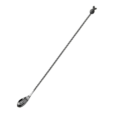 Ложка барная "Ананас" 43см черный - Barbossa