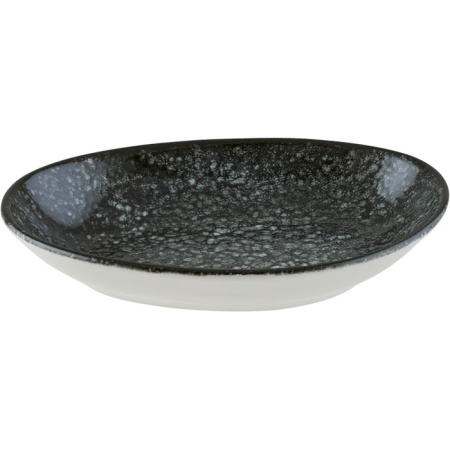 Салатник, тарелка овальная 15x8.5см 130мл COSMOS Black Vago
