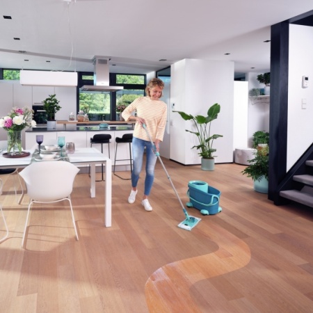 Комплект для мытья пола Clean Twist M Ergo mobile: швабра 33см, ведро 6л с отжимом