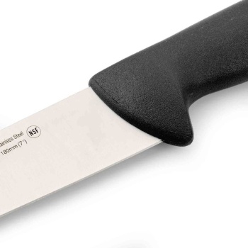 Нож мясной разделочный 18см 2900 черный