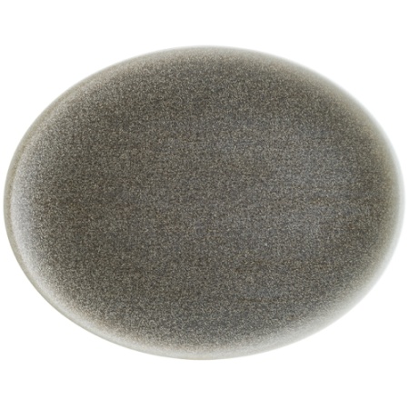 Блюдо, тарелка овальная 31x24см LUCA WOOD Moove