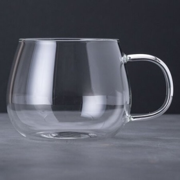 Чашка необжигающая 400мл термостойкое стекло, 2шт