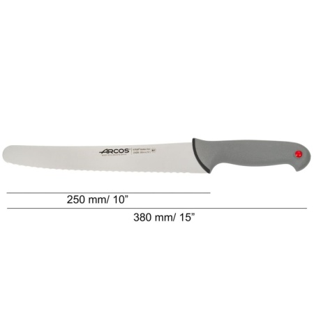 Нож кондитерский 25см COLOUR PROF