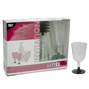 Бокал 200мл Invitation прозрачный Pap Star, 20шт