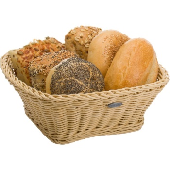 Корзинка для хлебобулочных изделий 23x23x(h)9см Saleen