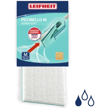 Сменная насадка для швабры Picobello M 33см super soft для деликатного пола