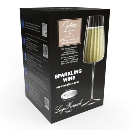 Набор бокалов 210мл OPTICA Sparkling Wine, 4шт