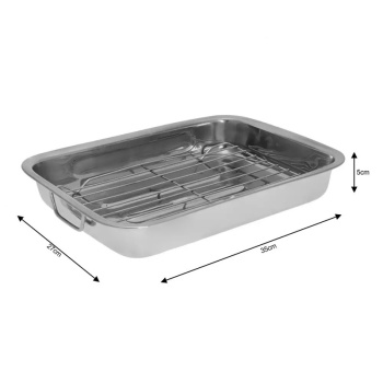 Противень с решеткой для гриля 36x27x5.5см KING Hoff