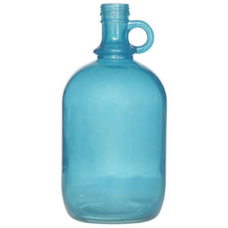 Деко-бутылка Ø13x27см DARK BLUE