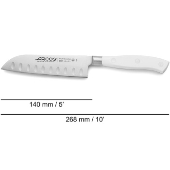 Нож сантоку 14см RIVIERA BLANC