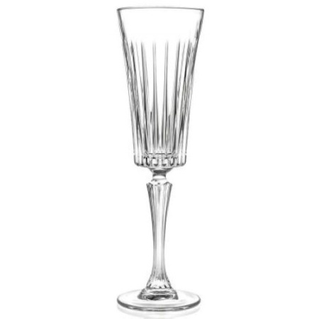 Бокал флюте для шампанского 210мл RCR Style - TIMELESS - арт.25874020106