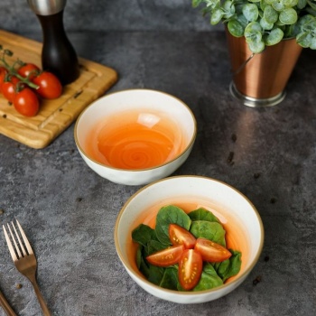 Салатник Ø15.5см 510мл THE SUN оранжевый цвет