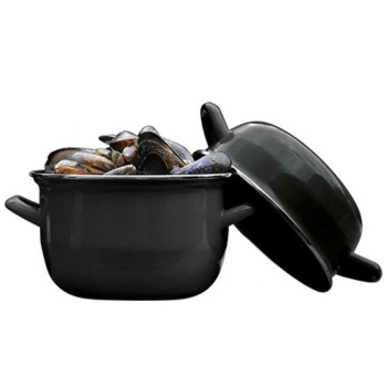 Кастрюля для мидий 2.8л HORECA Ø18x(h)17см чёрная