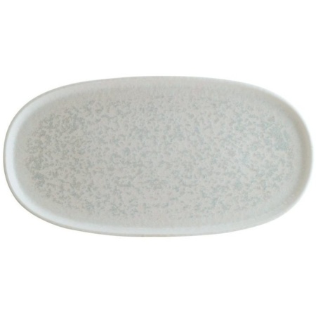 Блюдо, тарелка овальная 30x16см LUNAR White Hygge