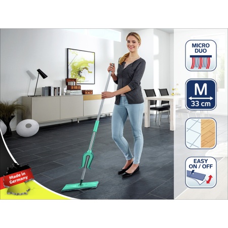 Швабра для пола Picobello M 33см micro duo длина ручки 140см