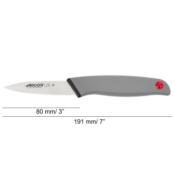 Нож для овощей и фруктов 8см COLOUR PROF