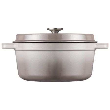 Кокот с крышкой Ø28см 5л серый