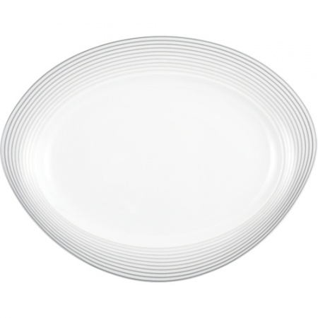 Блюдо для закусок 25см Trio Nero