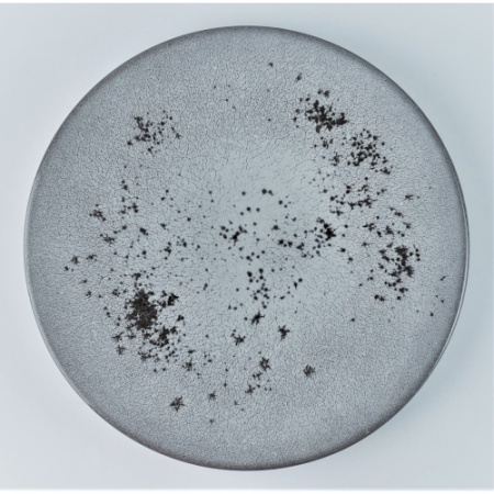 Тарелка плоская классическая - 4 Elements - 28см - Callisto (серый с вкраплениями)