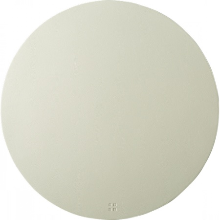 Плейсмат круглый ø38см PVC белый
