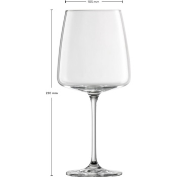 Набор бокалов для вина 710мл VIVID SENSES, 2шт