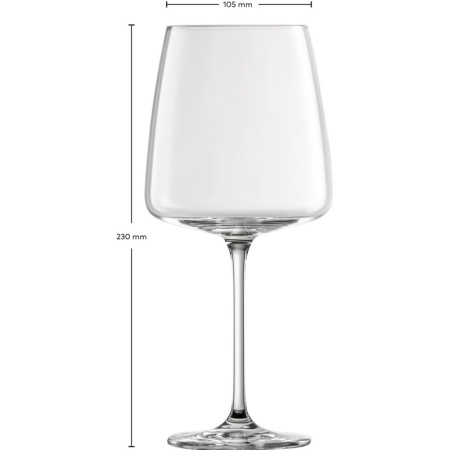 Набор бокалов для вина 710мл VIVID SENSES, 2шт