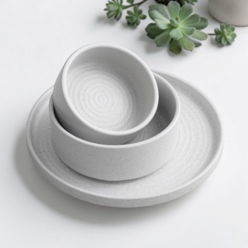 Салатник Ø18см 1020мл LIORA Ripple штабелируемый