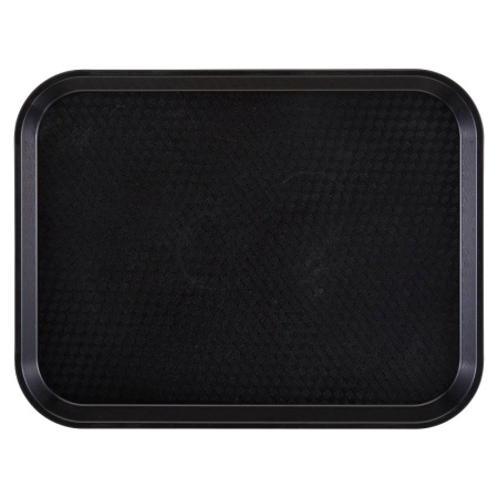 Поднос текстурная поверхность 41x30см Cambro черный