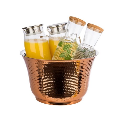 Емкость для охлаждения бутылок 8л Ø33x(h)20см STAINLESS Copper