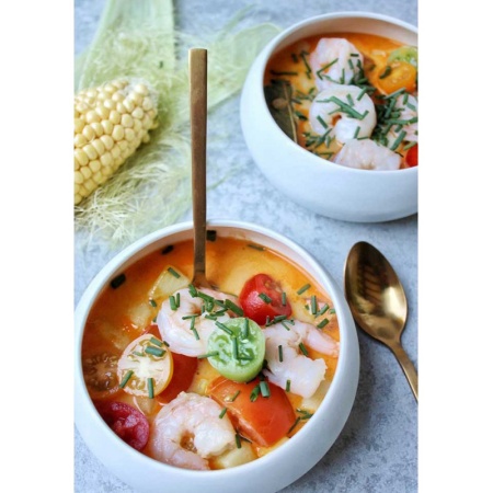 Салатник Ø16x(h)6.5см RAINBOW белый