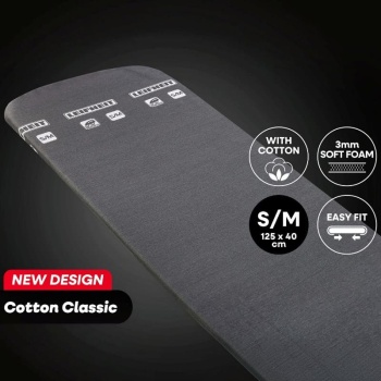Чехол для доски гладильной S/M Cotton Classic 125x40см Black