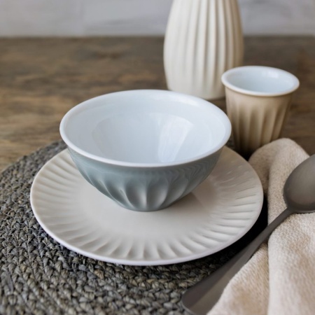 Салатник Ø15см 450мл RIBBY графит