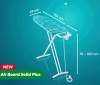 Доска гладильная 120x38см Air Board Solid M Plus