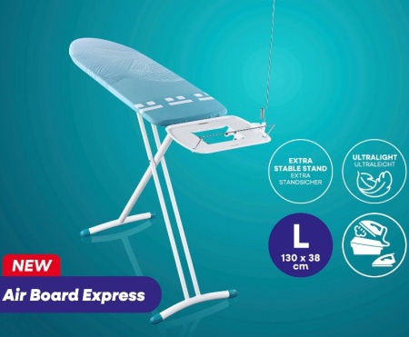 Доска гладильная для парогенератора Air Board Express L Solid 130x38см