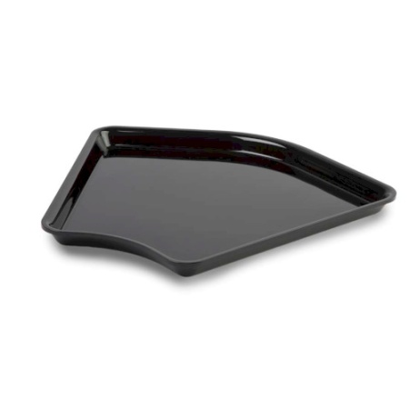 Гастроемкость Sys.28 - угол - черная - 280х135х(h)20мм