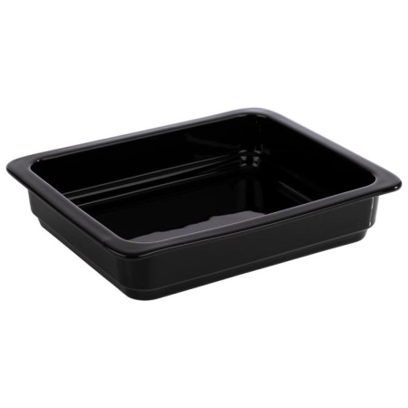 Гастроемкость GN 1/2 3.4л 32.5x26x(h)6см черная APS