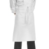 Передник с карманом 70x70см Egochef белый - 80% полиэстер, 20% хлопок