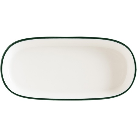 Тарелка овальная 24x14см LINEA Green Gourmet
