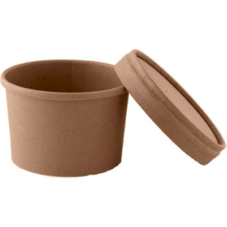 Супница 700мл SOUPC700 118x108, крафт картон, 50 шт