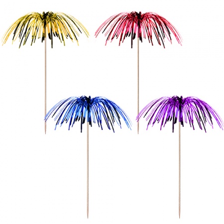 Деко-пика 24см 'Фейерверк', 10шт