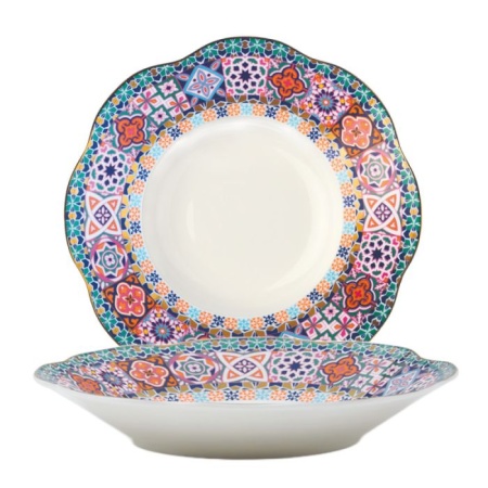 Тарелка глубокая Ø21см ANEMONE Ebe design