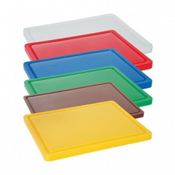 Доска разделочная 530x325x15мм синяя GN 1/1 HACCP