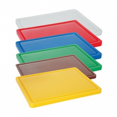 Доска разделочная 530x325x15мм синяя GN 1/1 HACCP