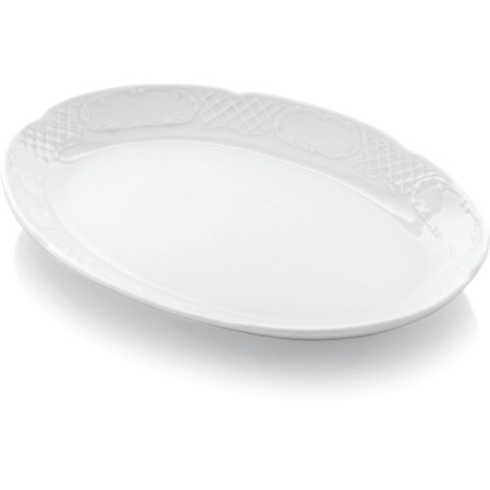 Тарелка овальная 23x15см FLORA