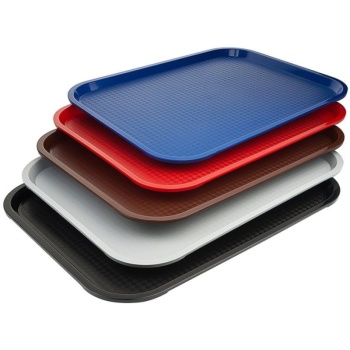 Поднос прямоугольный 35x45см Contacto серый