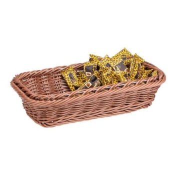 Корзинка для хлеба GN 1/4 26.4x16.2x(h)6.5см коричневый APS