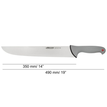 Нож для мяса 35см COLOUR PROF