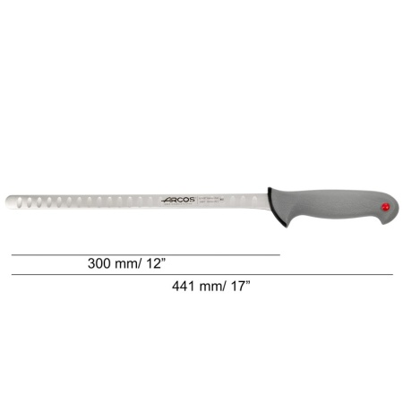 Нож для лосося 30см гибкий COLOUR PROF